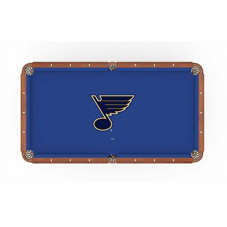 HOLLAND BAR STOOL CO 7 Ft. St Louis Blues Pool Table Cloth PCL7STLBlu